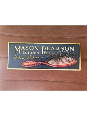 Mason Pearson Handy Bristle & Nylon Hair Brush Dark Ruby BN3